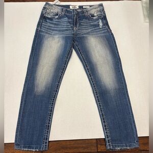 Daytrip denim jeans IRREGULAR Virgo ankle skinny 32S NWT